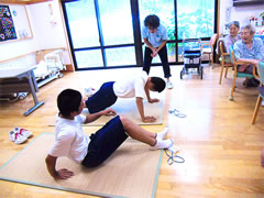 糸魚川東中学校２年生職場体験4