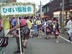 東部施設　糸魚川おまんた祭り参加1