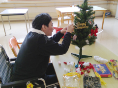 クリスマスケーキバイキング