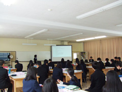 福祉について考える授業　令和2年2月18日