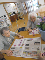 押し花つくり 6月