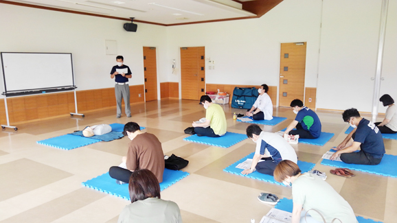 救急救命講習を受講しました