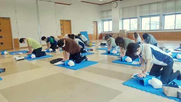 救急救命講習を受講しました