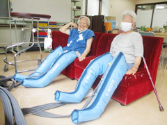 デイおうみの機能訓練について