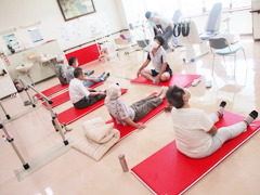 デイおうみの機能訓練について