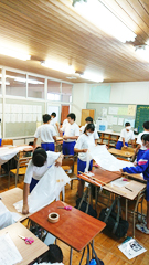 感染症流行期に心強い味方が増えました！【青海中学校全校生徒】