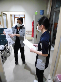 手作りガウン作成ご協力ありがとうございました