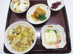 デイサービスセンターおうみの昼食について