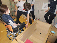 入浴の研修会 2/8