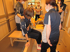 入浴の研修会 7/8